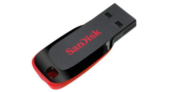 16527 - PEN DRIVE 8.0 GB (SANDISK) (PRETO) (CRUZER BLADE)